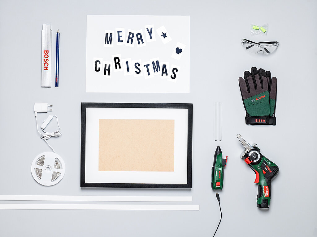 Light Box: Materialien und Werkzeuge