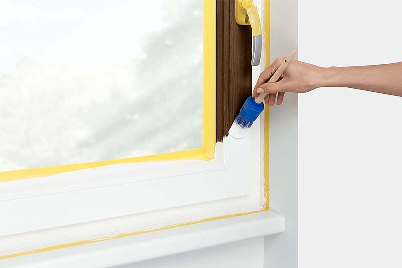 Holzfenster lackieren streichen