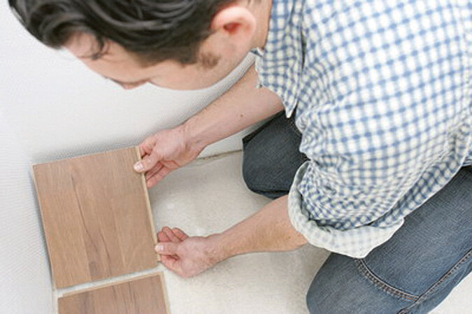 Laminat und Vinyl selbst verlegen
