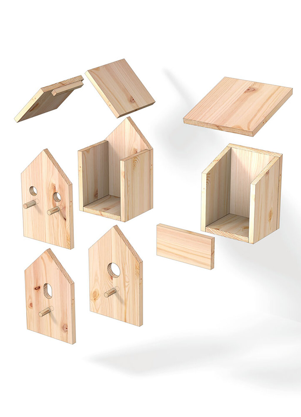 Vogelhaus Nistkasten