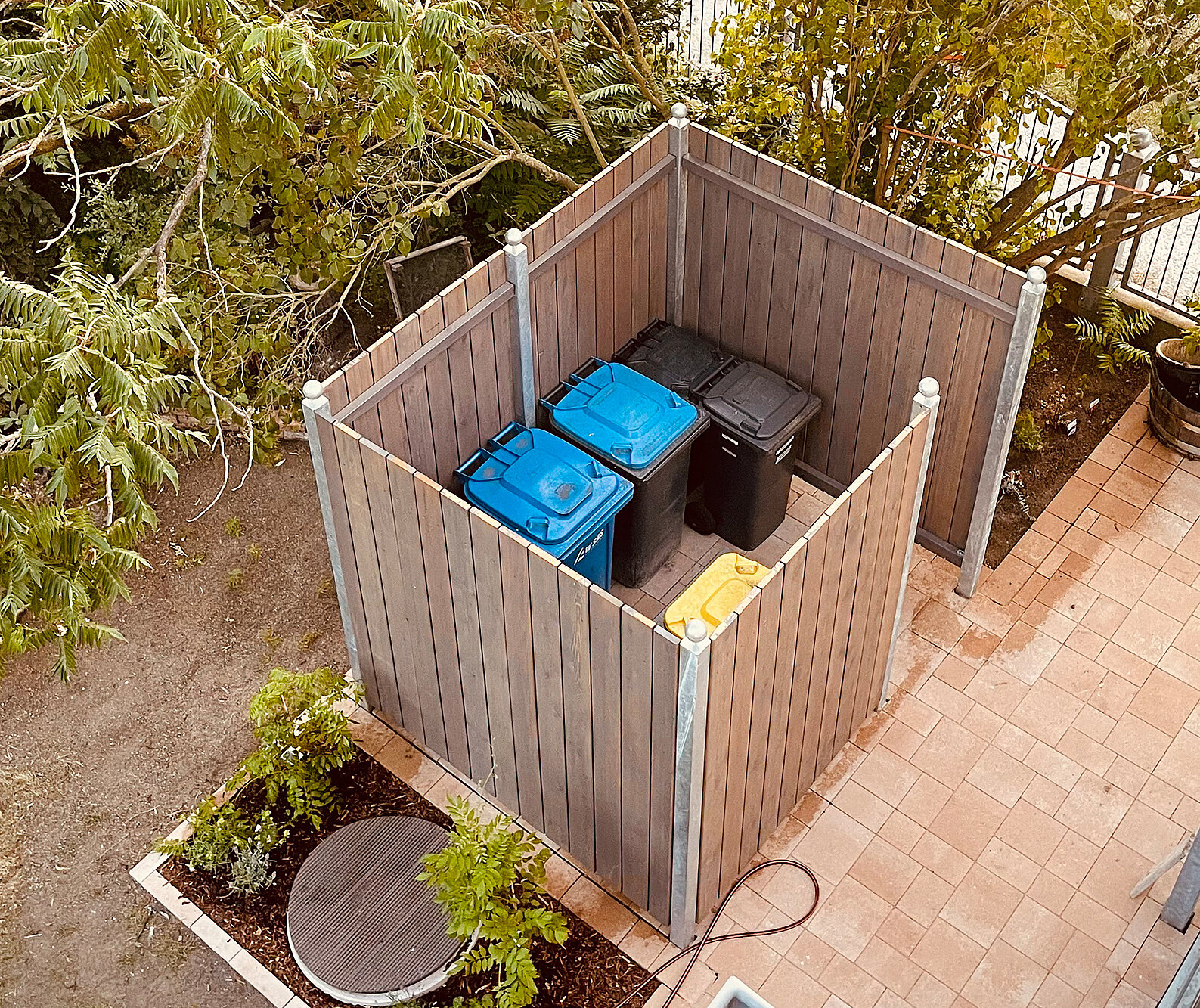 Mülltonnenverkleidung selbst bauen