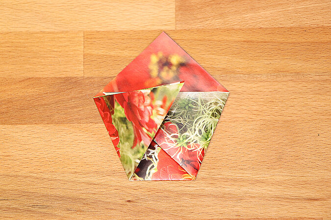 Tütchen für Blumensamen basteln