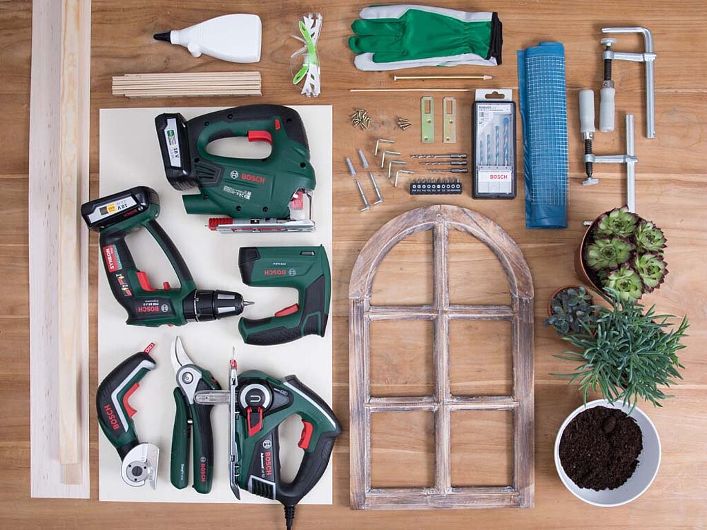 Garten Bild Rahmen Pflanzen Material Werkzeug