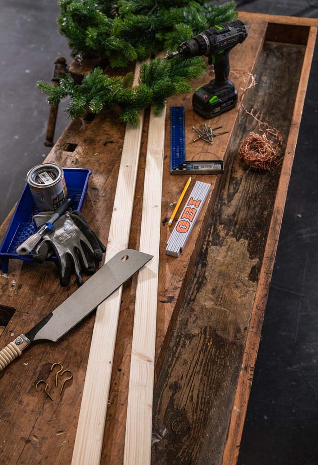 Weihnachtsbaum nachhaltig zum Aufhängen