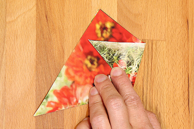 Tütchen für Blumensamen basteln