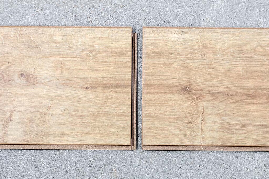 Laminat verlegen Nut und Feder