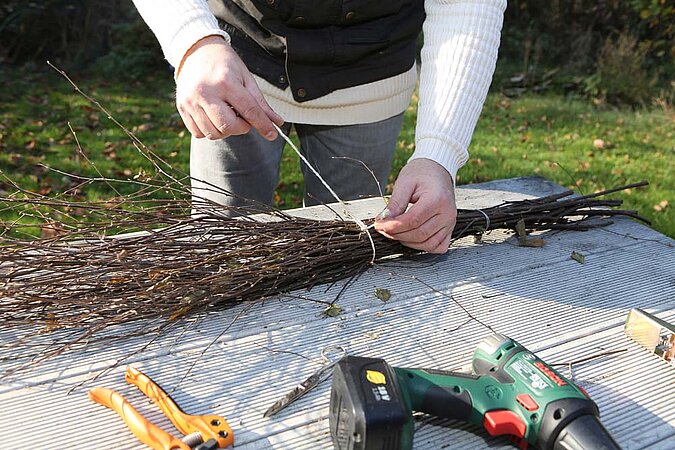 Reisigbesen Birkenbesen selber machen