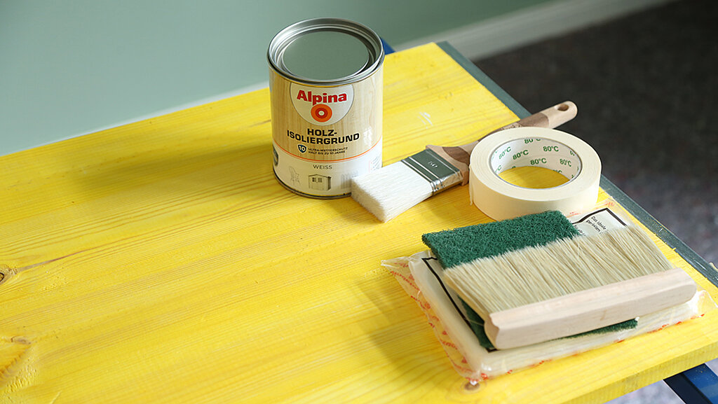 Upcycling: Möbel lackieren