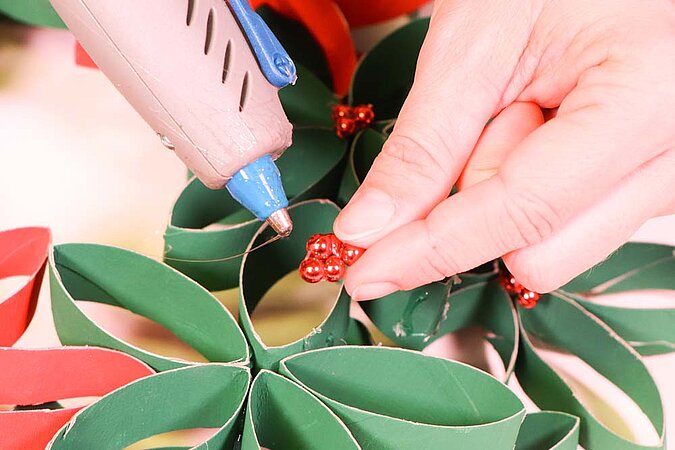 Türkranz Klopapierrollen Weihnachten
