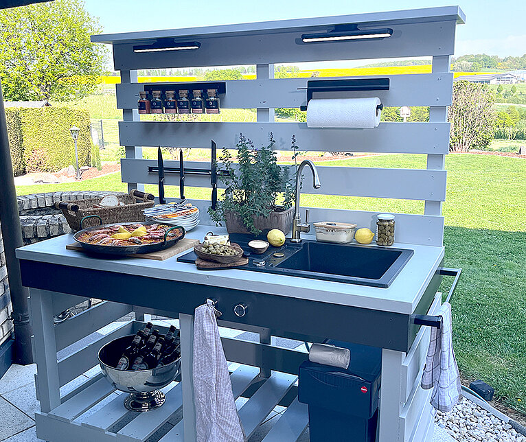 Outdoorküche selber bauen und ausstatten