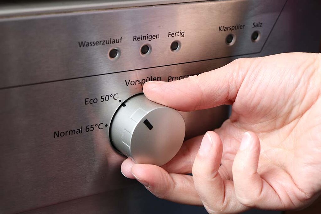 Energie sparen Küche Spülmaschine