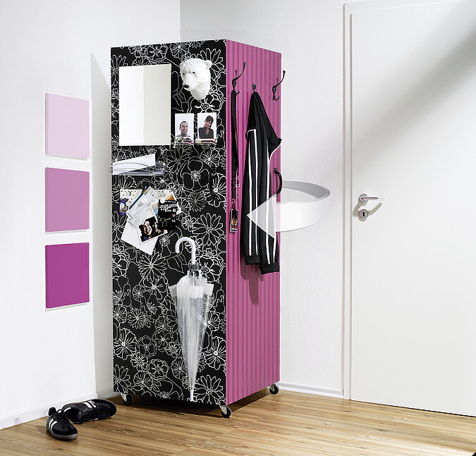 Garderobe mit Stauraum