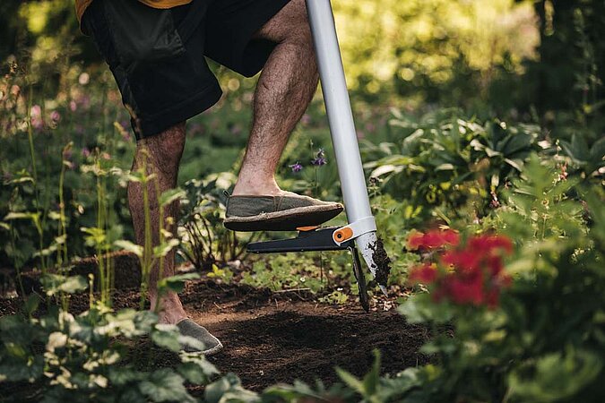 Blumenzwiebel Pflanzer ergonomisch