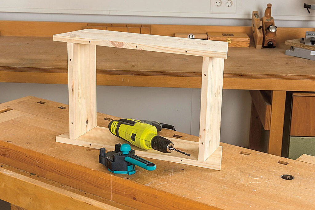Holzbauteile bohren