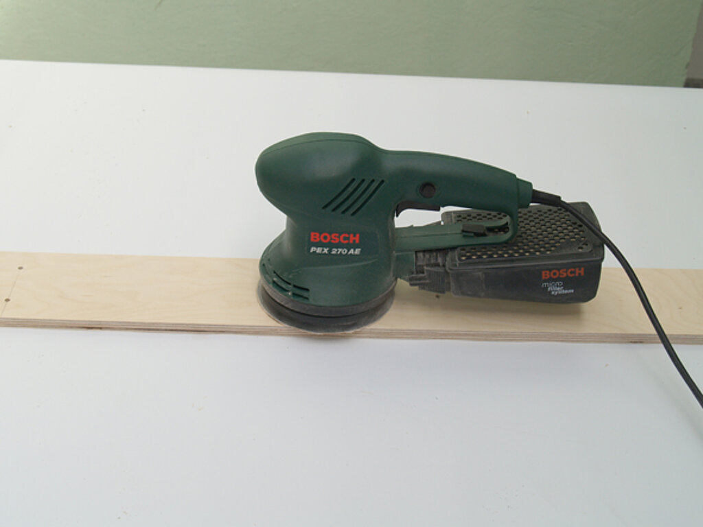 Wäschesack mit Gestell selbst bauen schleifen