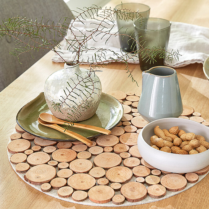 Holz-Untersetzer selber machen