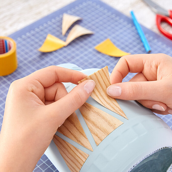 Upcycling-Vasen selber machen