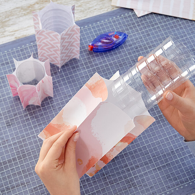 Upcycling-Vasen selber machen
