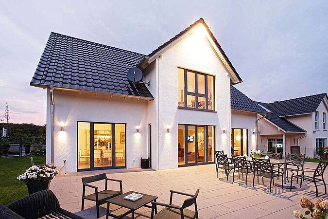 Hausfassade streichen
