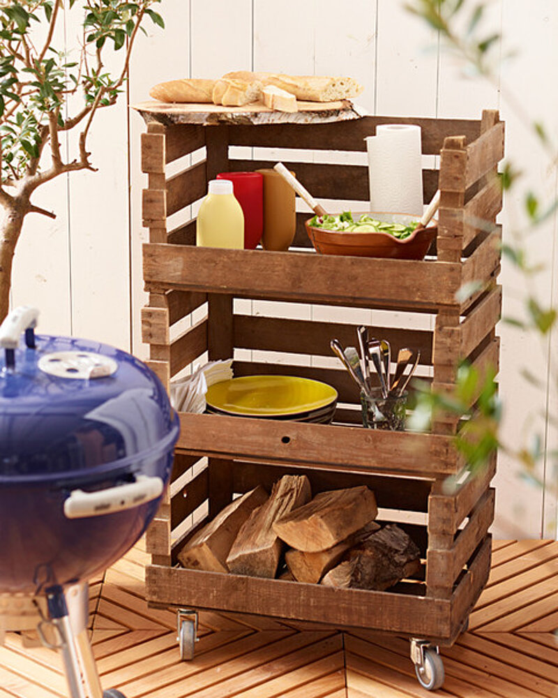 Beistelltisch für den Grill