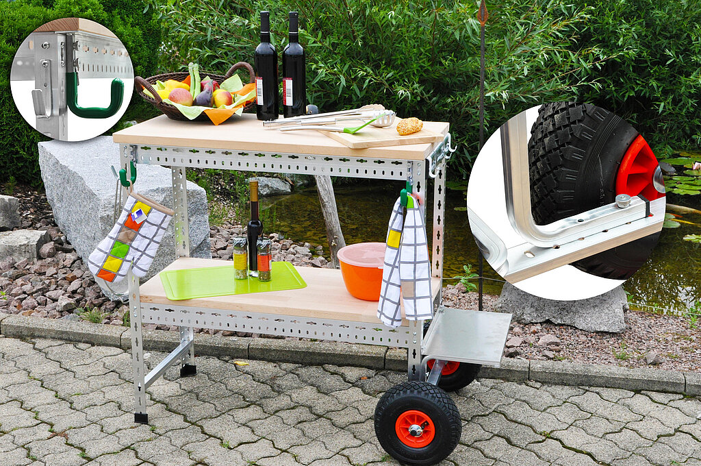 Grilltisch selber bauen