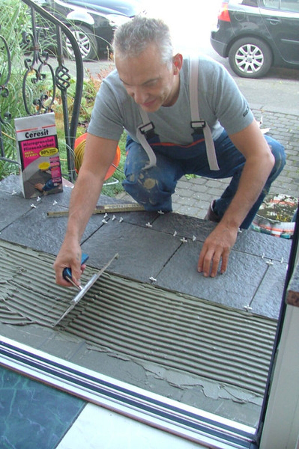 Außentreppe selbst sanieren