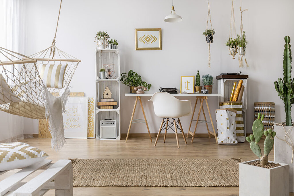 Hängematte in der Wohnung