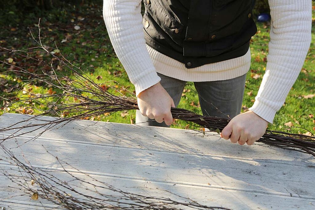 Reisigbesen Birkenbesen selber machen