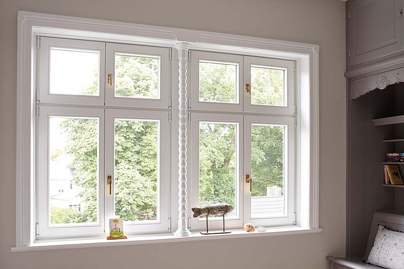 Fenster lackieren
