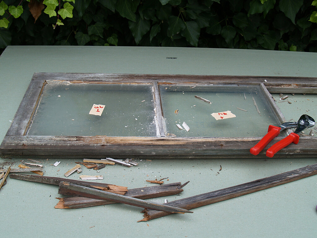 Fensterrahmen vorbereiten