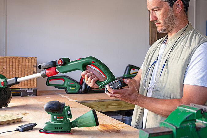 Bosch Gartengeräte Akku