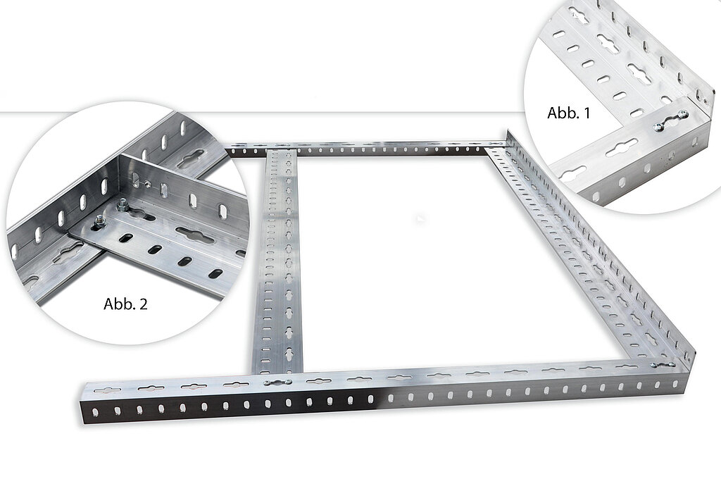 Grilltisch: Rahmen bauen