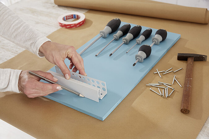 DIY-Werkzeugwand bauen