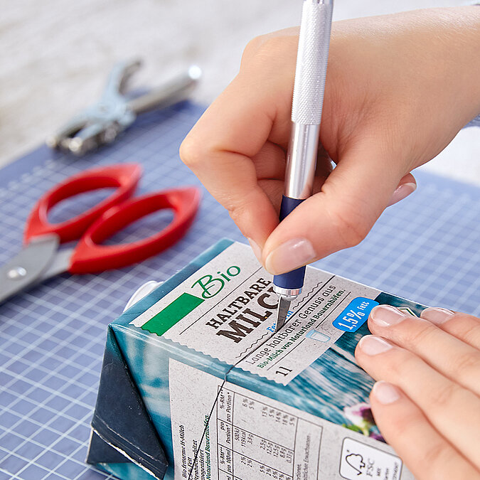 Upcycling-Vasen selber machen