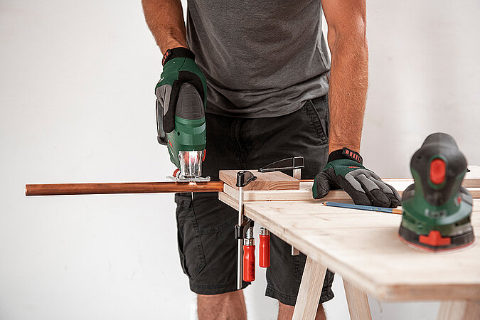Garderobe aus Kupfer 