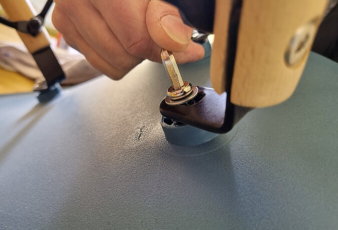 Schraubensicherung für lockere Schrauben