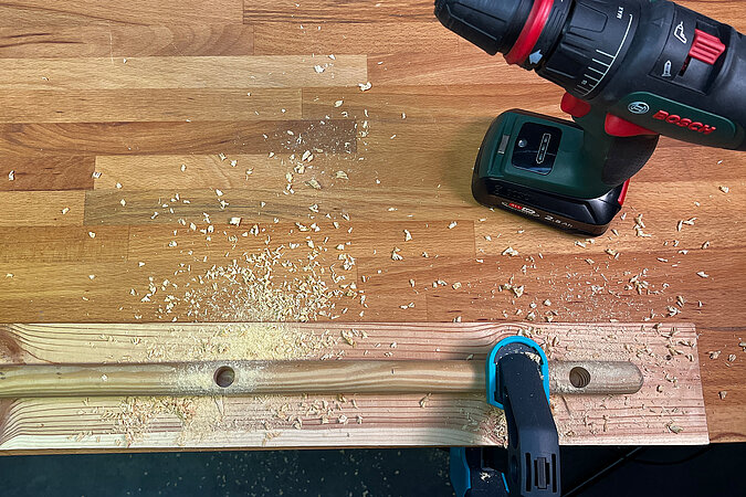 Brezelständer aus Holz selber bauen