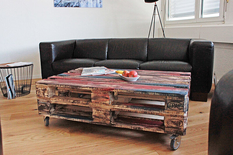 Couchtisch aus Paletten