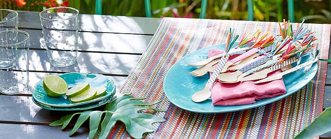 Deko für die Sommerparty basteln
