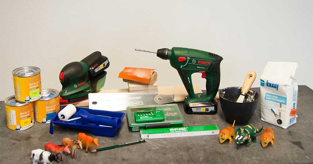 DIY Handtuchhaken: Materialien und Werkzeuge