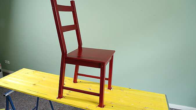 Upcycling: Möbel lackieren