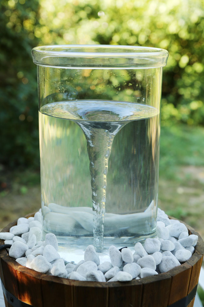 Kleiner Brunnen für Garten und Terrasse