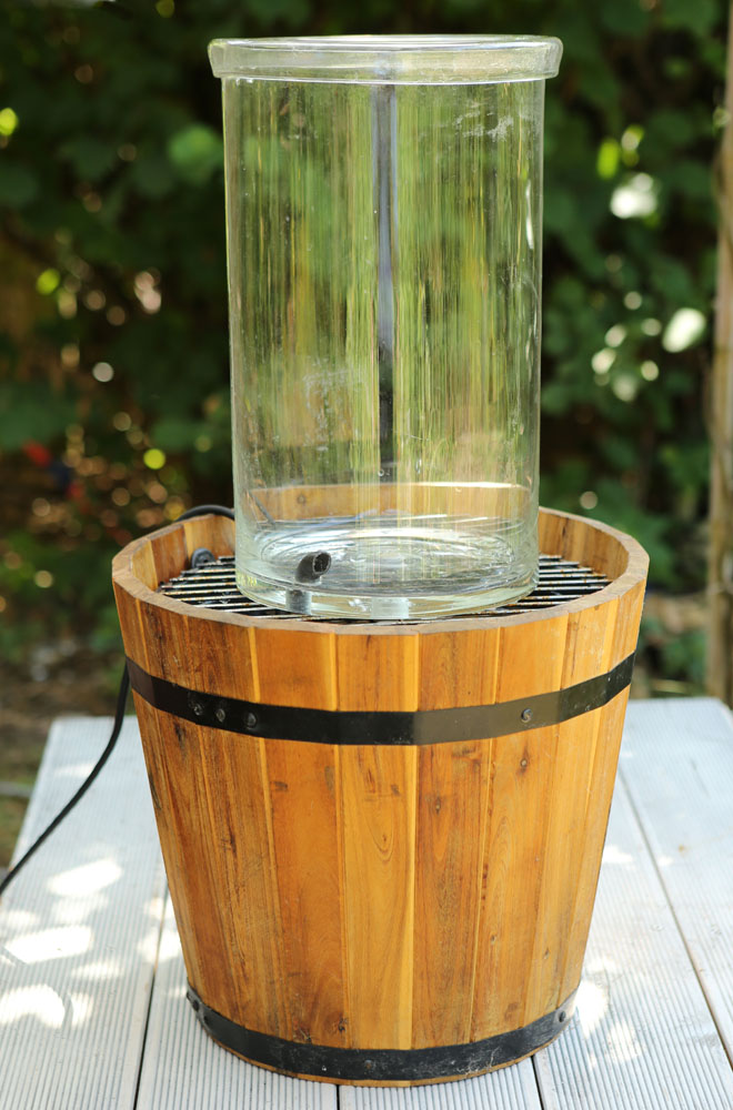 Brunnen montieren