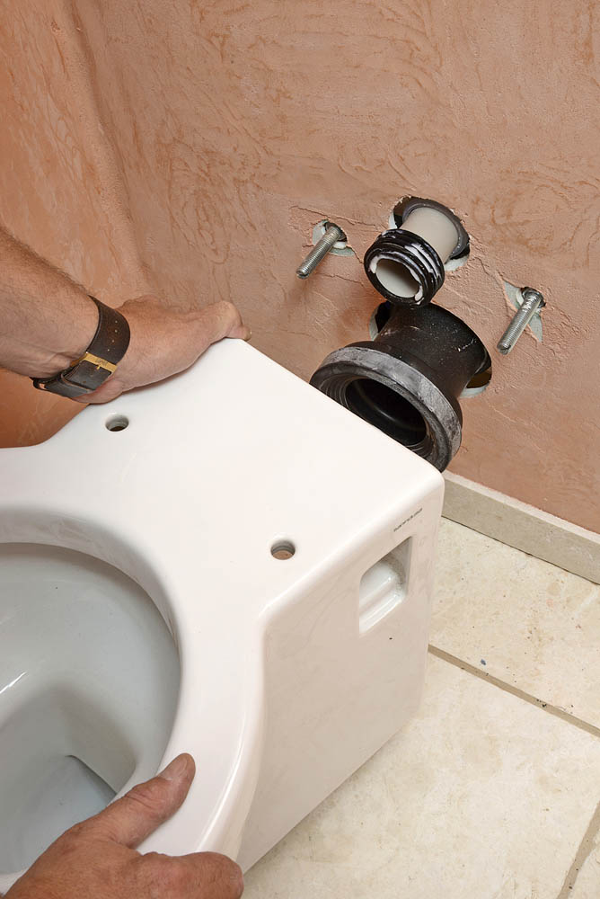 Toilette WC Bidet Montage